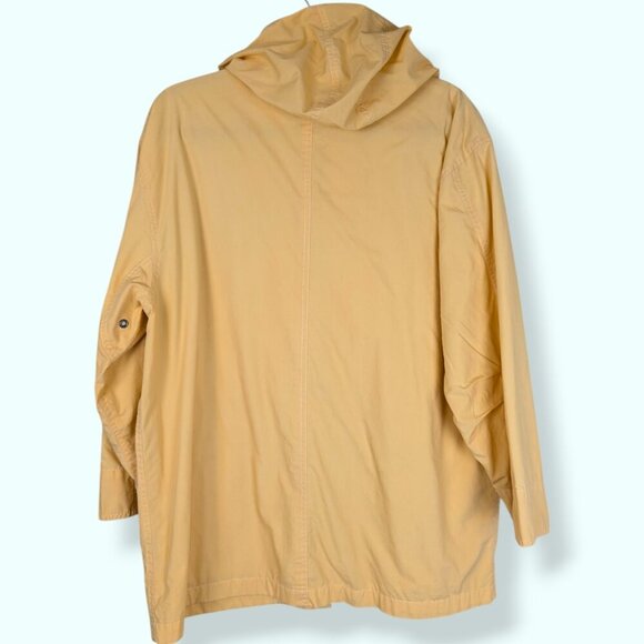 Sequence Yellow Hooded Zip Jacket - Picture 5 of 11